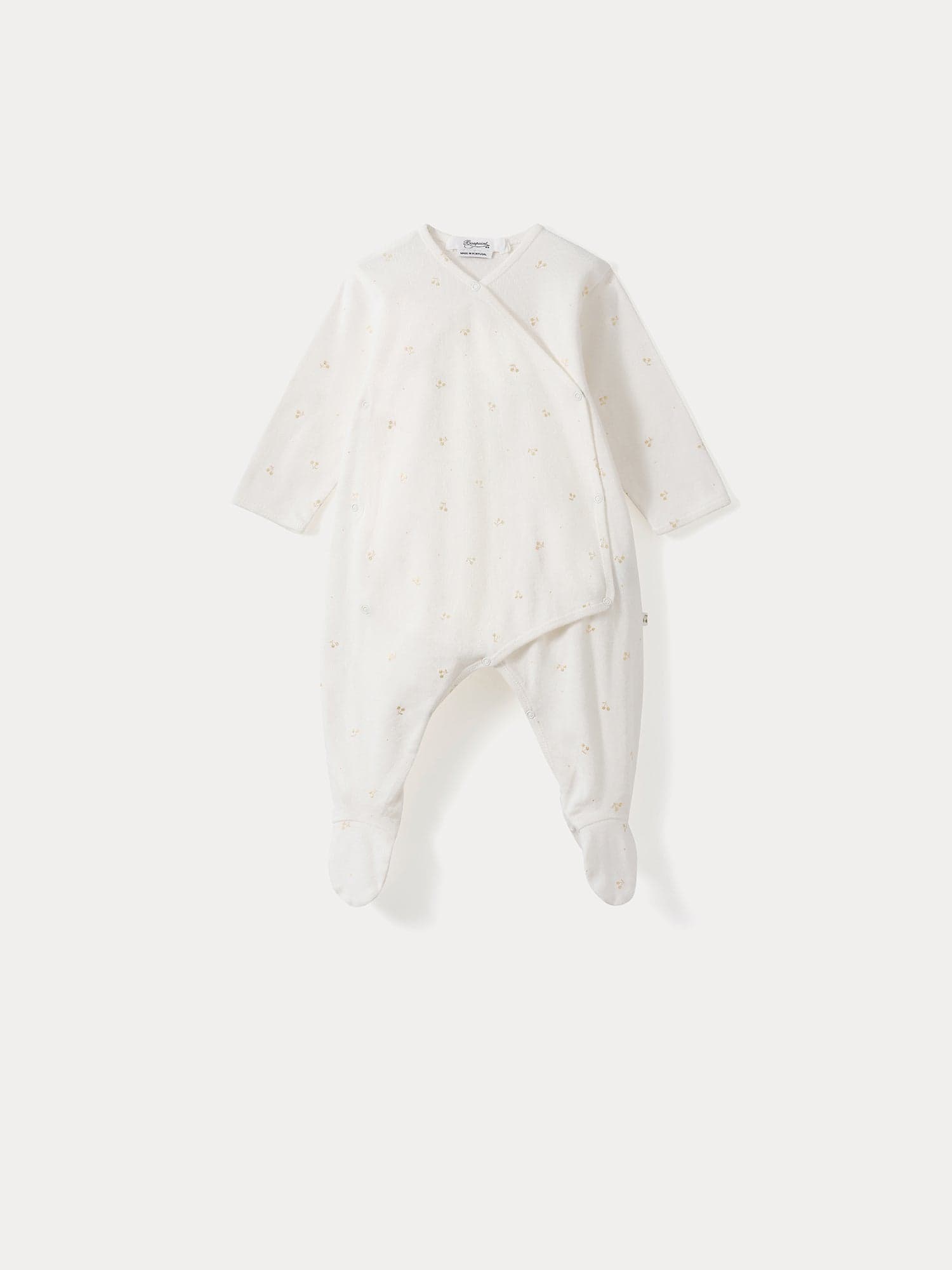 Baby Surplice Pajamas gold