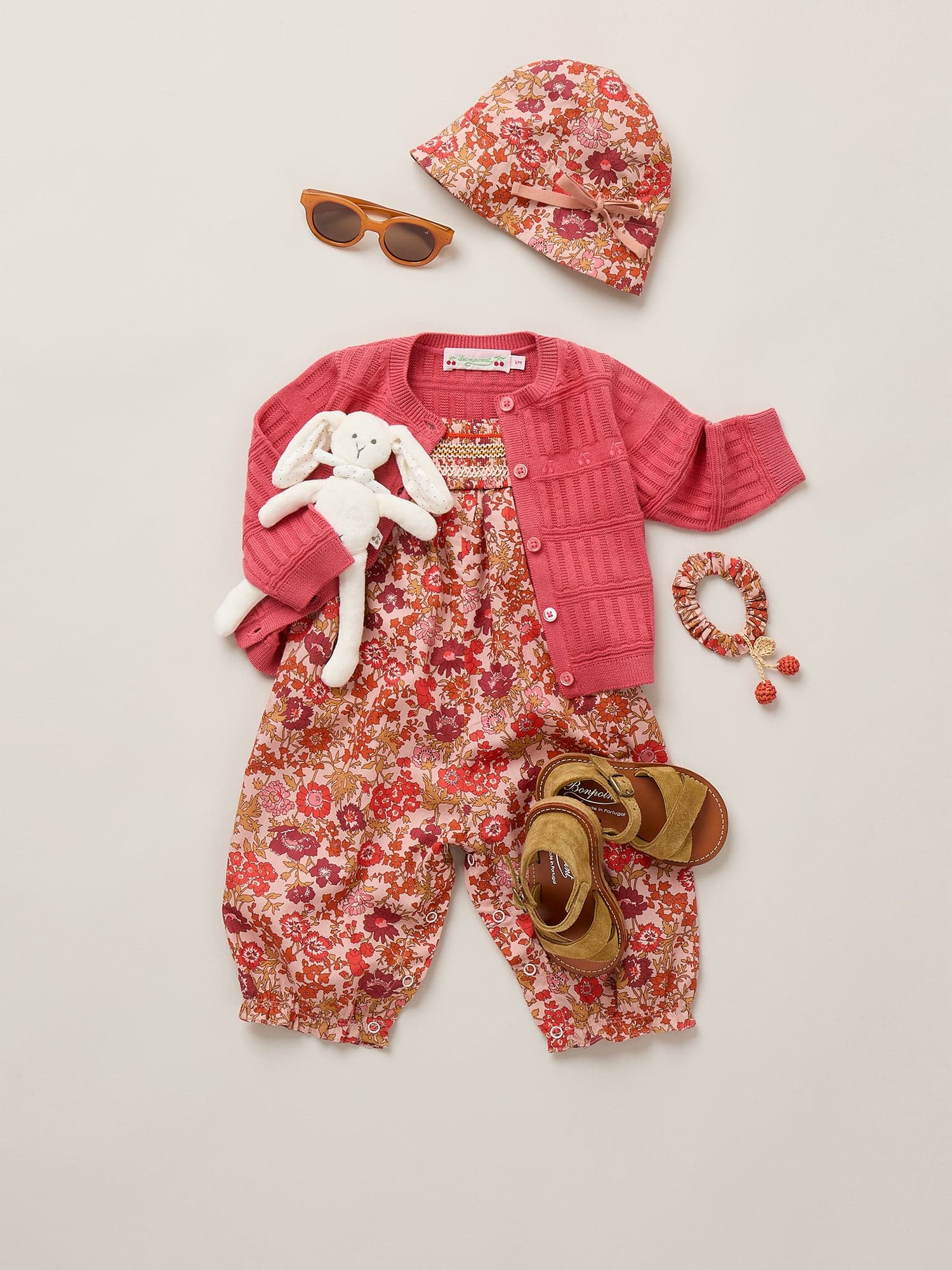 Lilisy dungarees in Liberty fabric and organic cotton