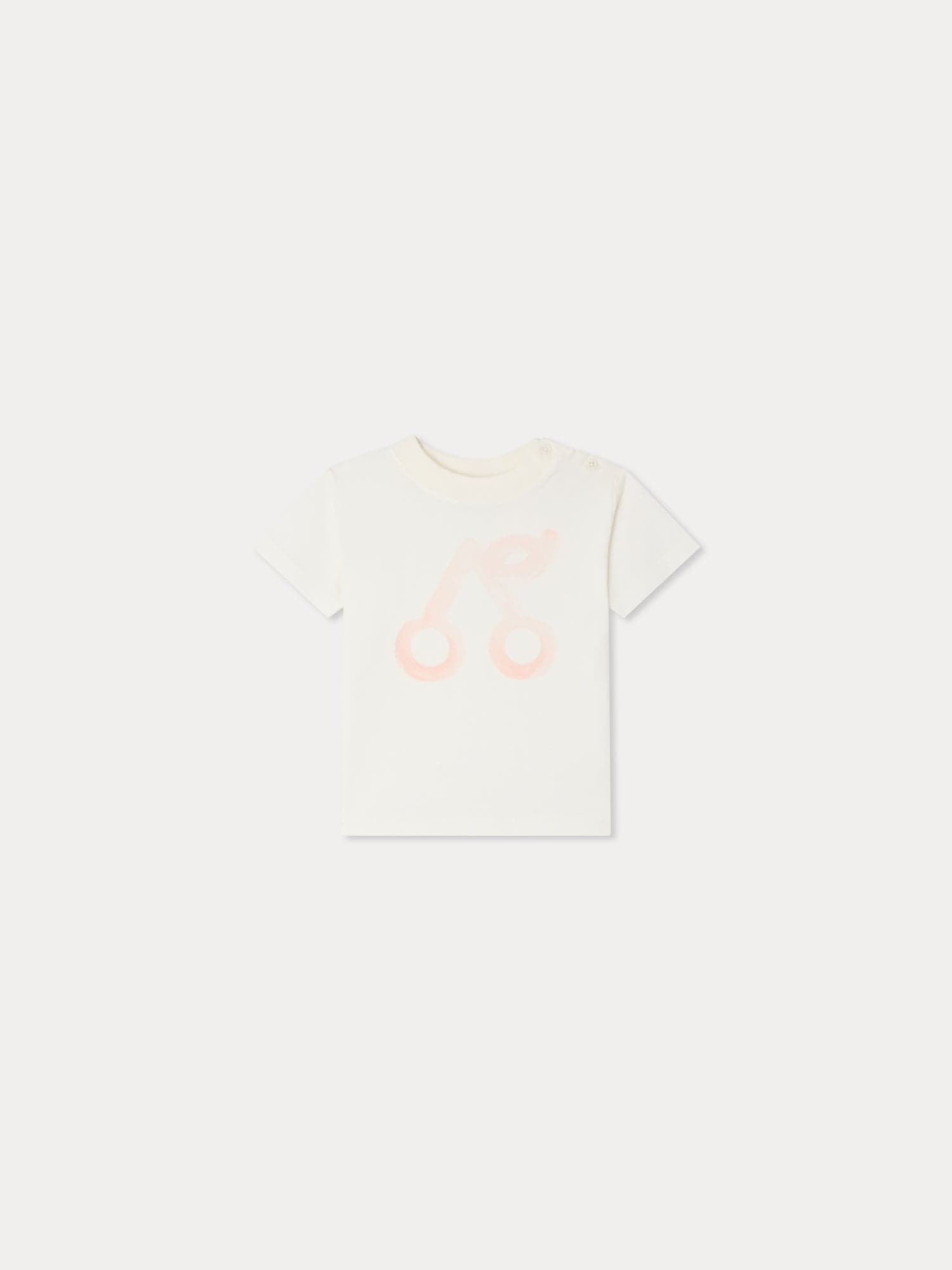 Cai cherry print t-shirt in organic cotton