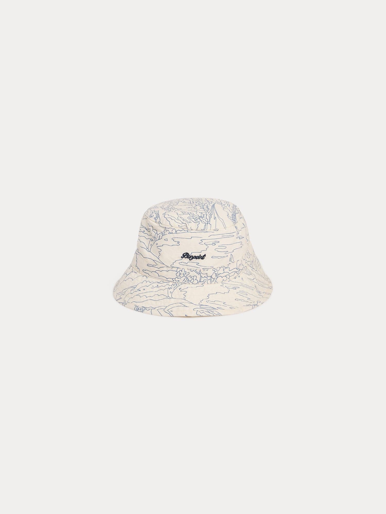 Bob Piob blue print in Liberty fabric in organic cotton