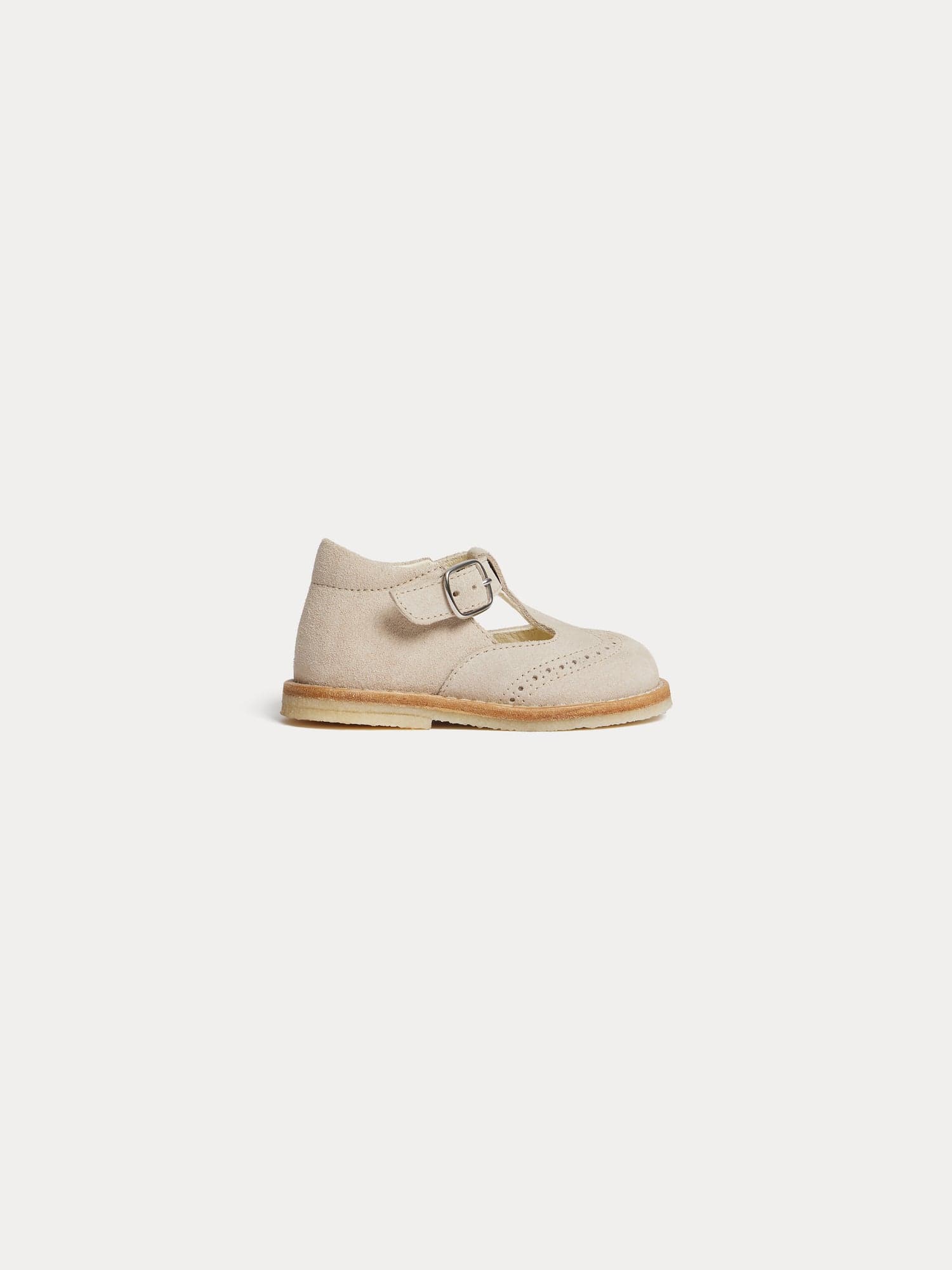 Lag first-steps derbies in suede leather