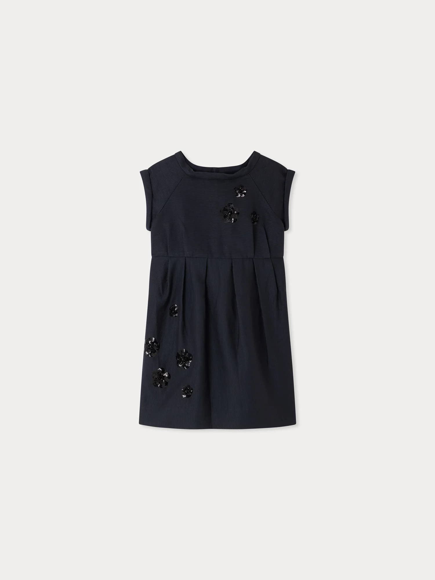 Dress Grandiose with hand-embroidered 3D flowers