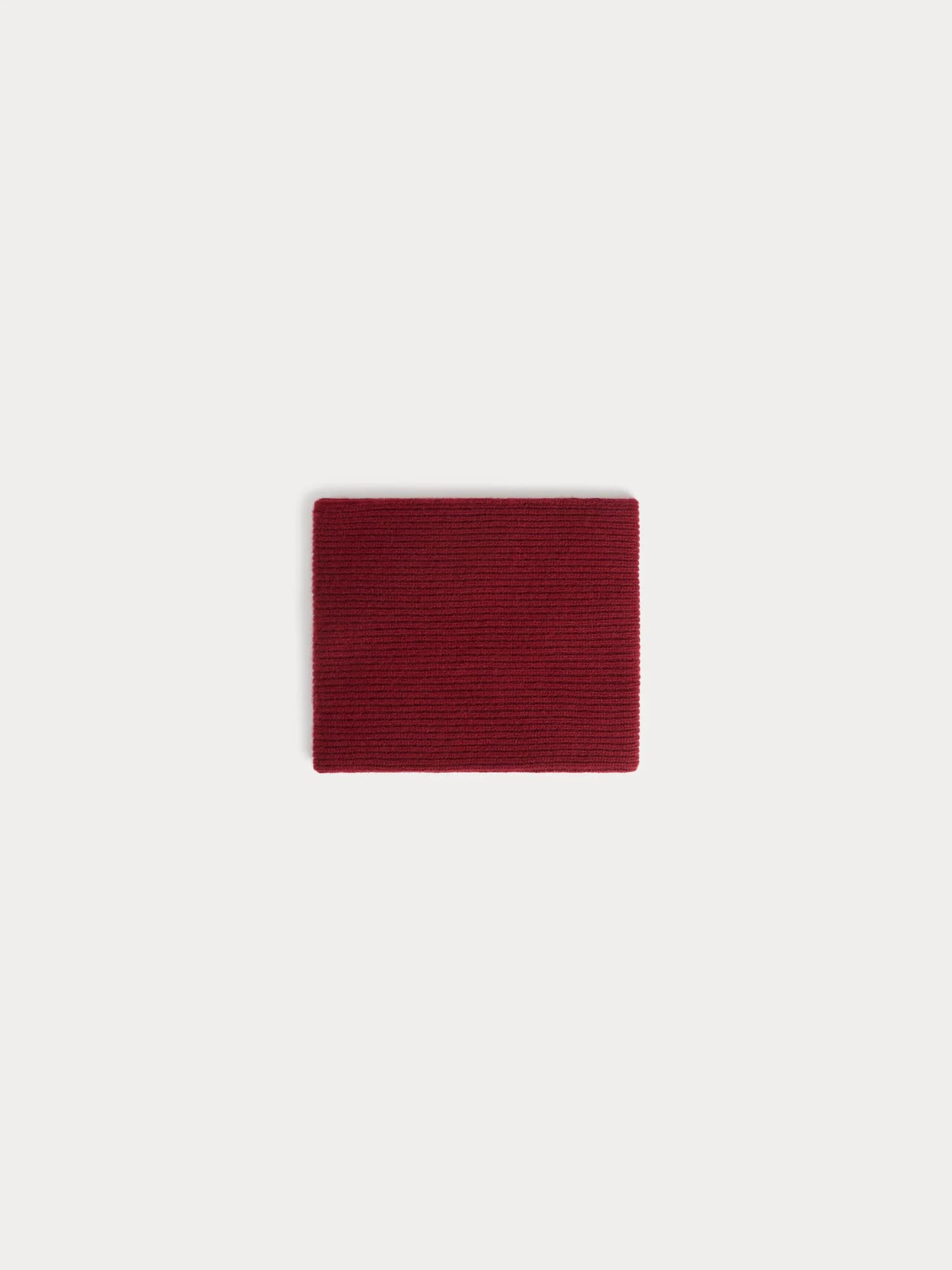 Tatodine burgundy cashmere snood