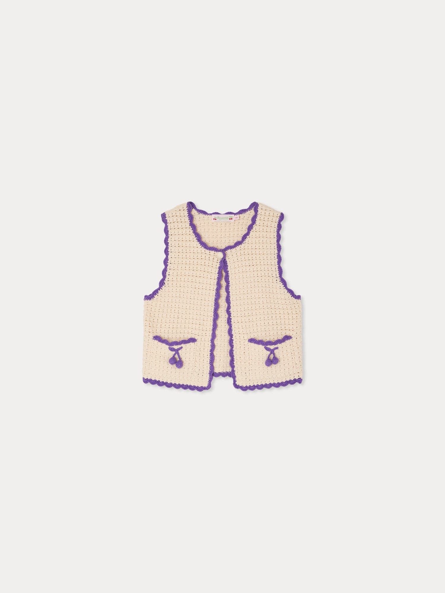 Laila hand-crocheted cardigan