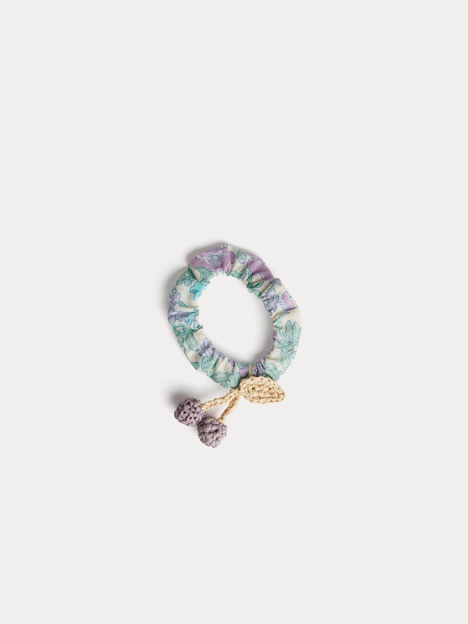 Elory scrunchie in Liberty fabric in organic cotton