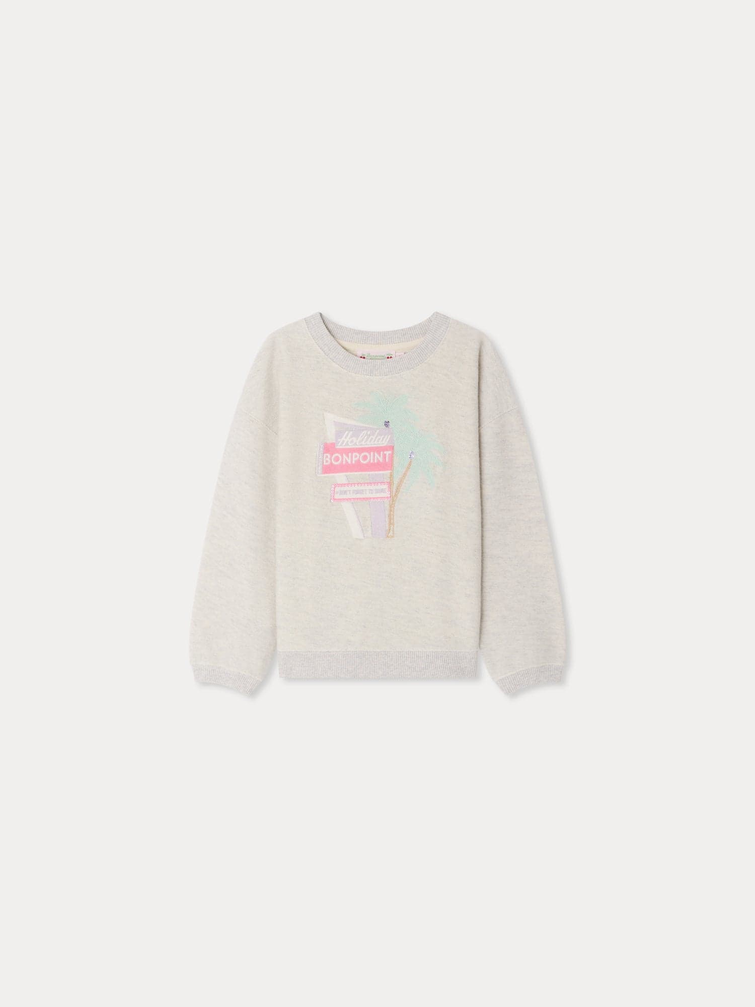 Tayla embroidered Holiday sweatshirt