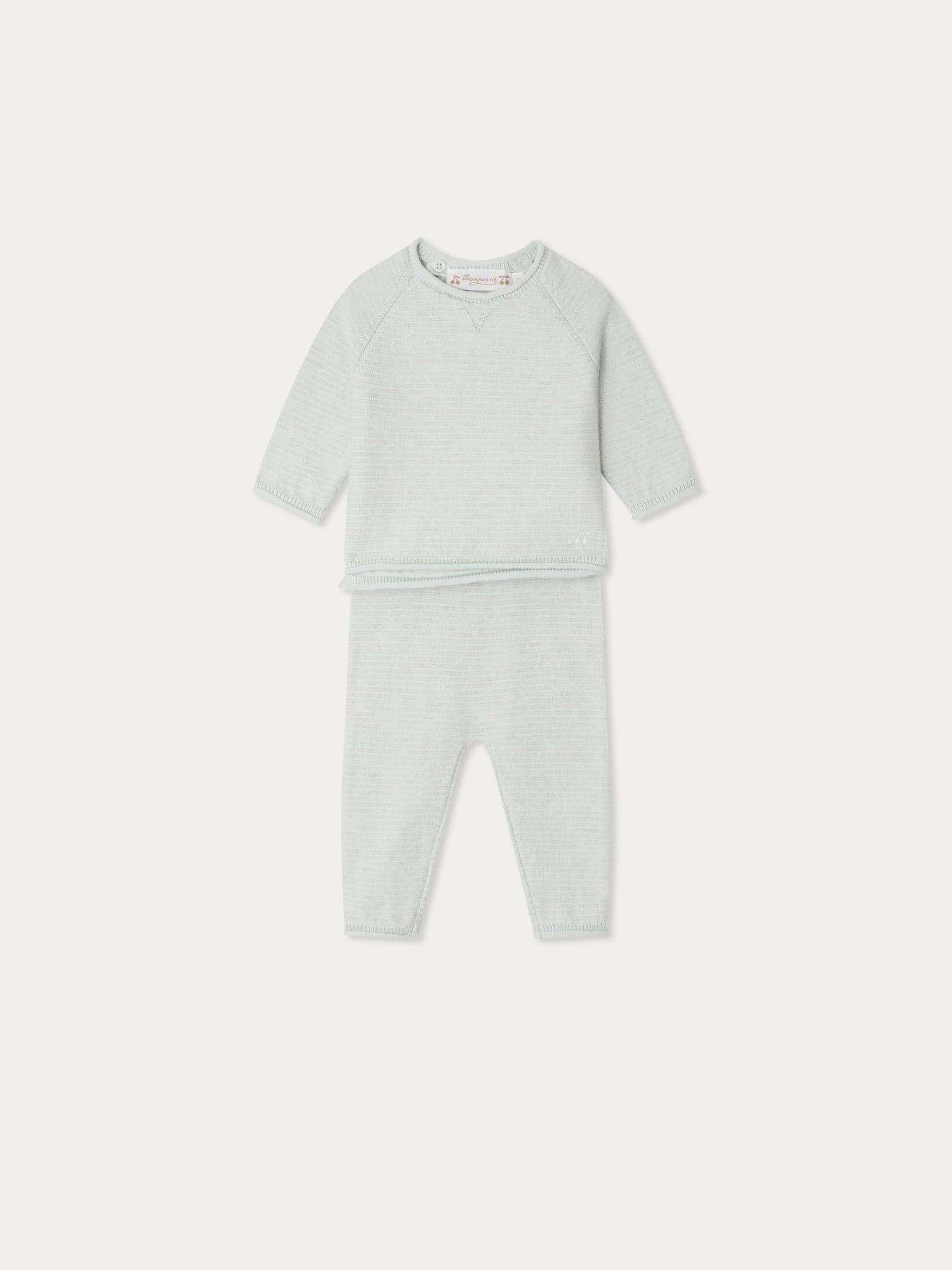 Loan striped set in organic cotton