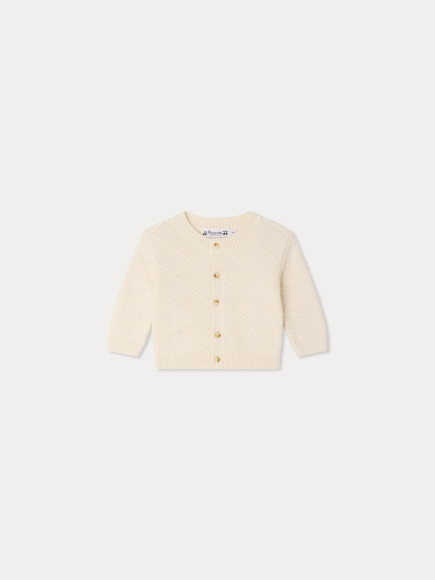 Louni cardigan with fancy stitch