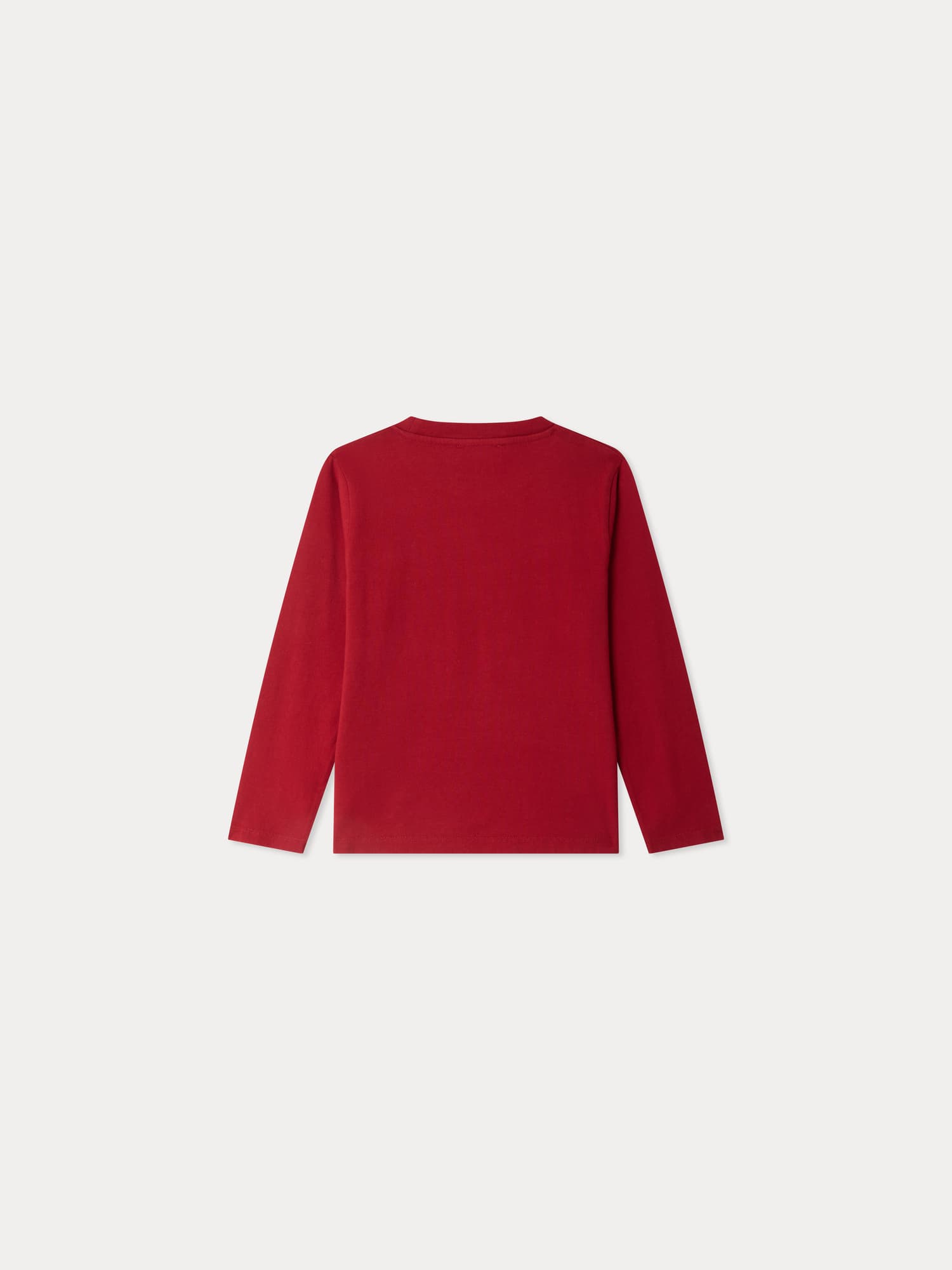 Manel red T-shirt in organic cotton