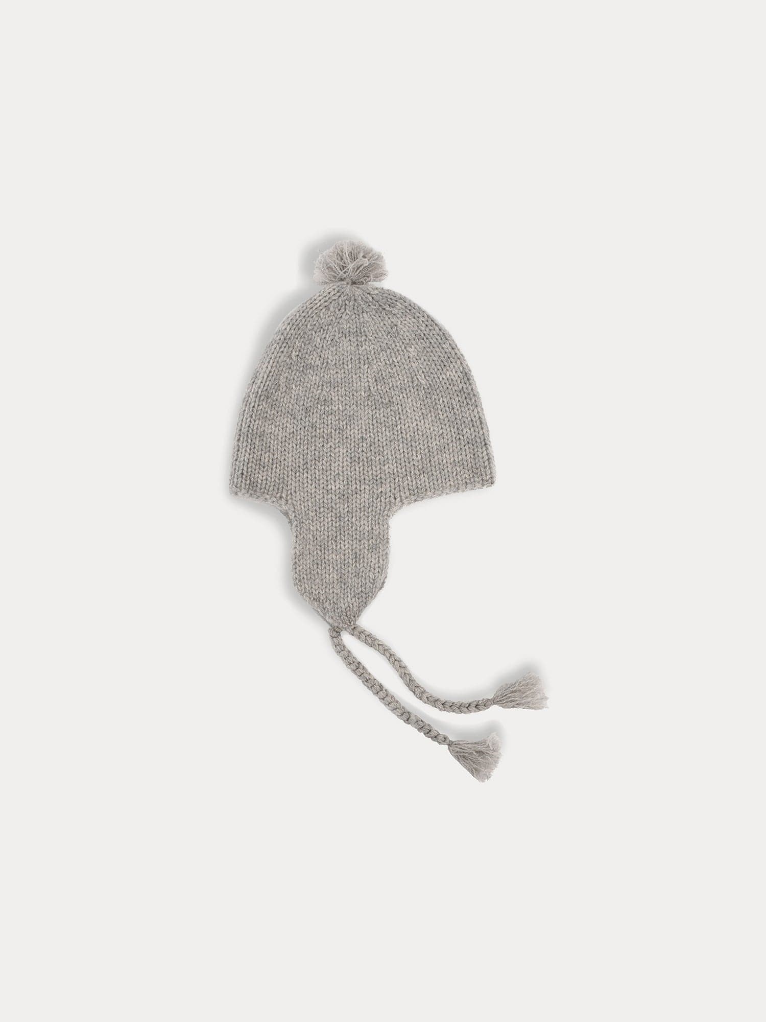 Babies' beanie hat pale pink