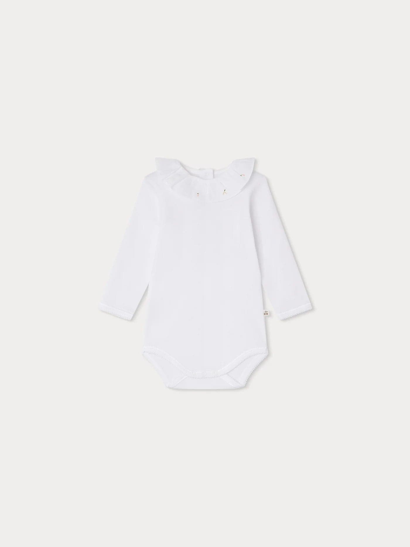 April Onesie natural white