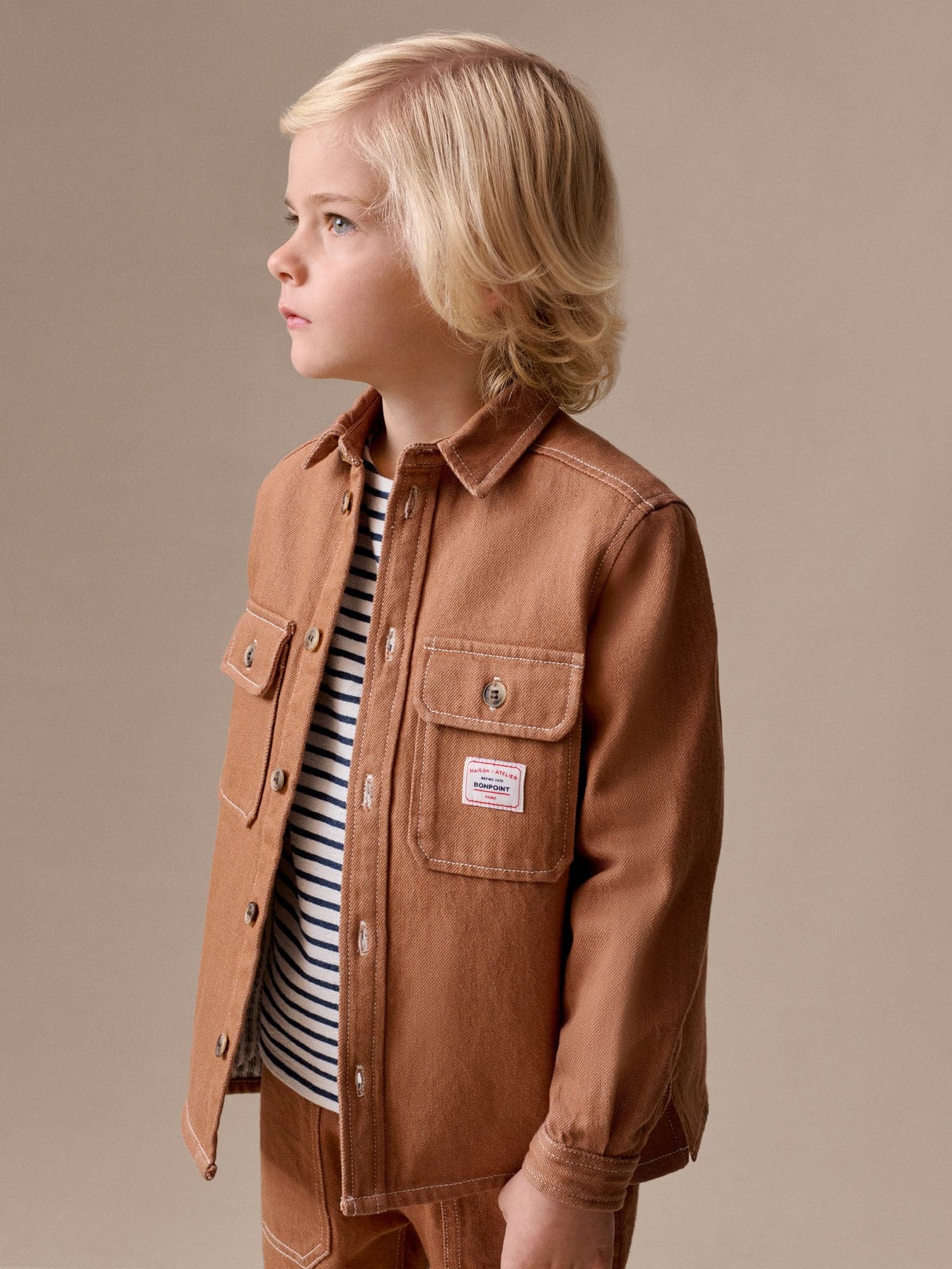 Eddy shirt in organic cotton denim
