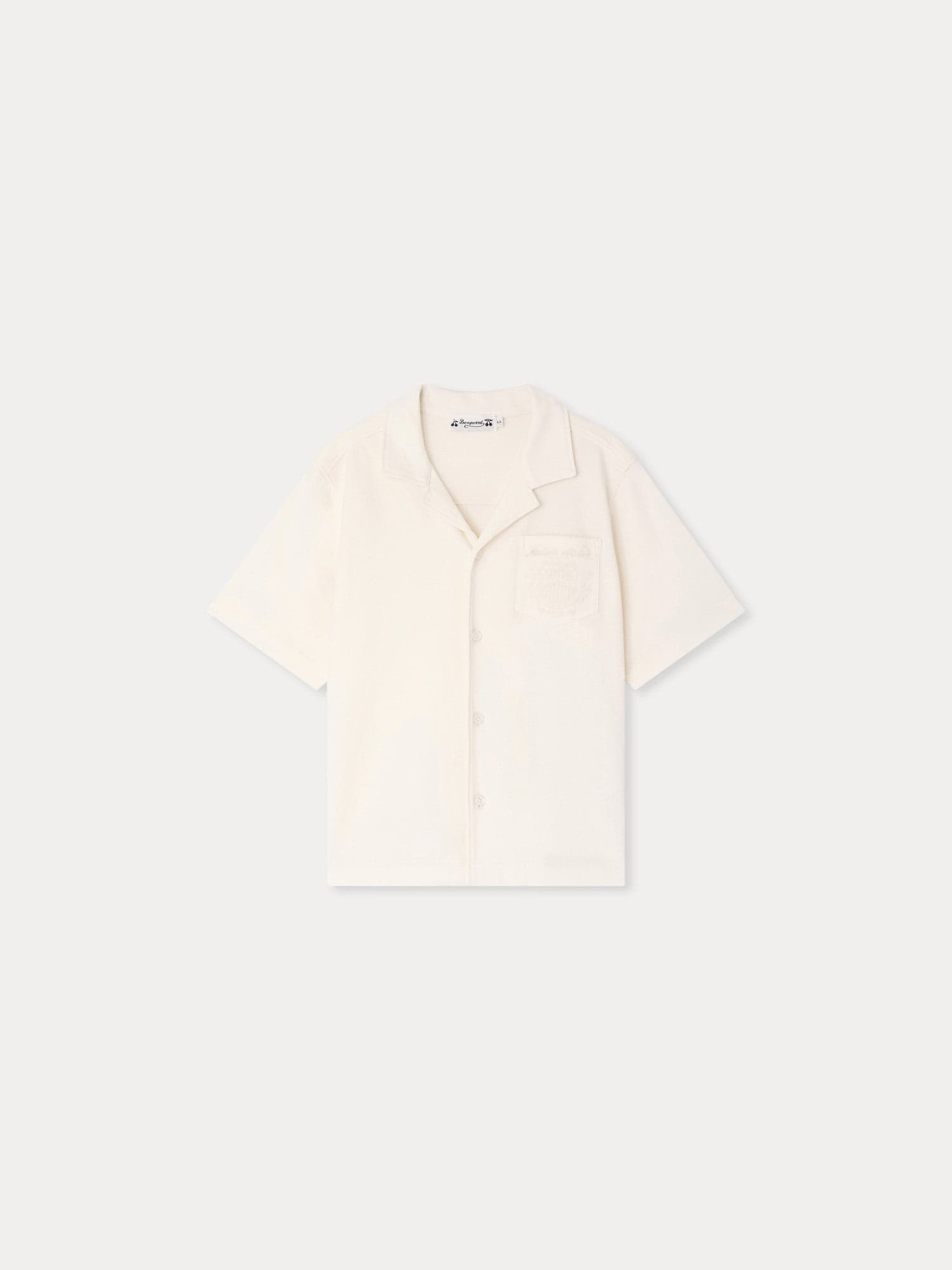 Lennox embroidered coat-of-arms t-shirt