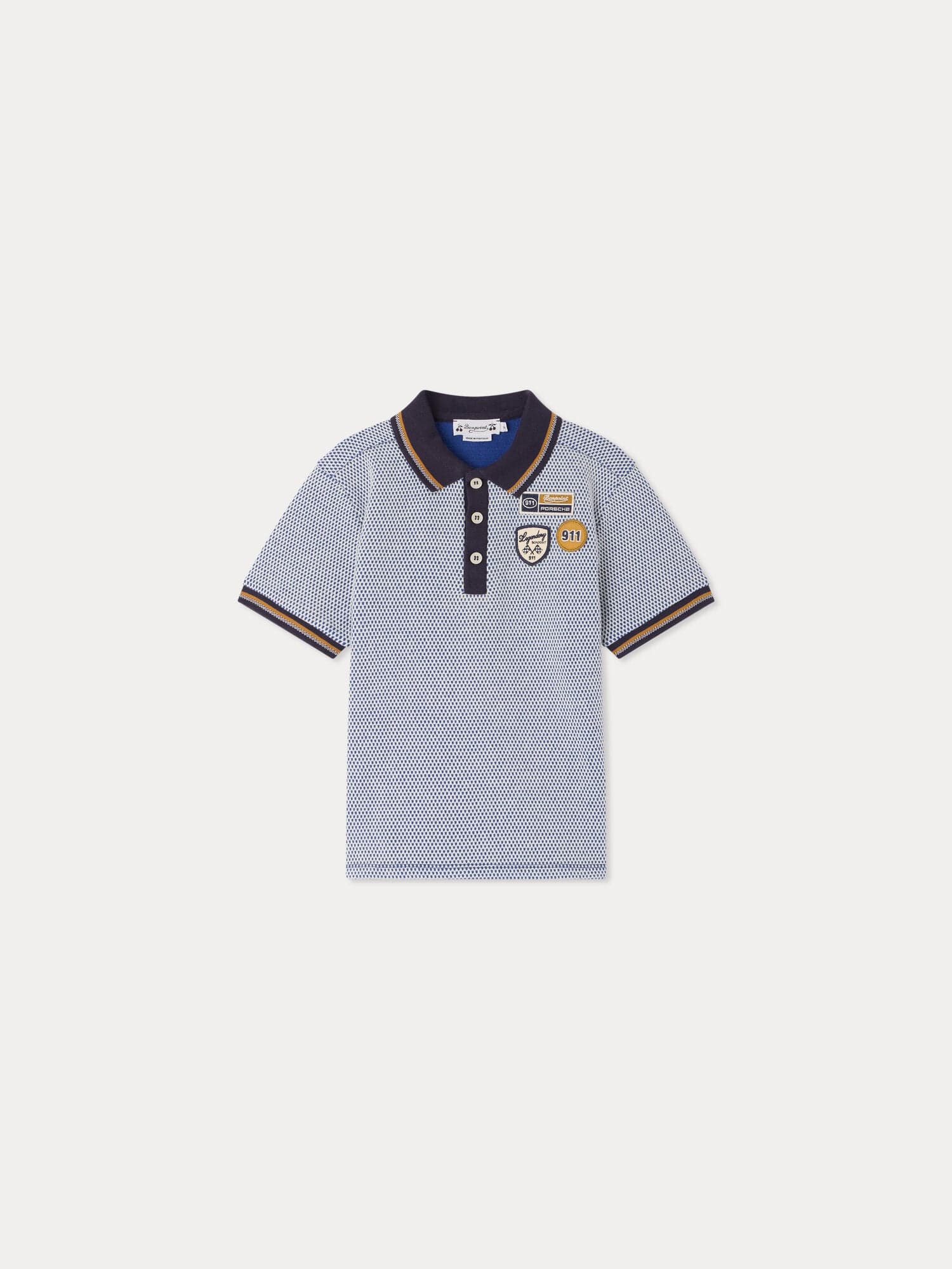 Bonpoint x Porsche Edric polo shirt in organic cotton