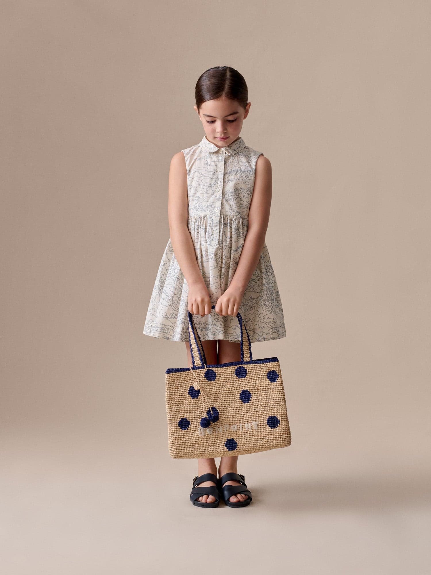 Anne dress in Liberty organic cotton fabric