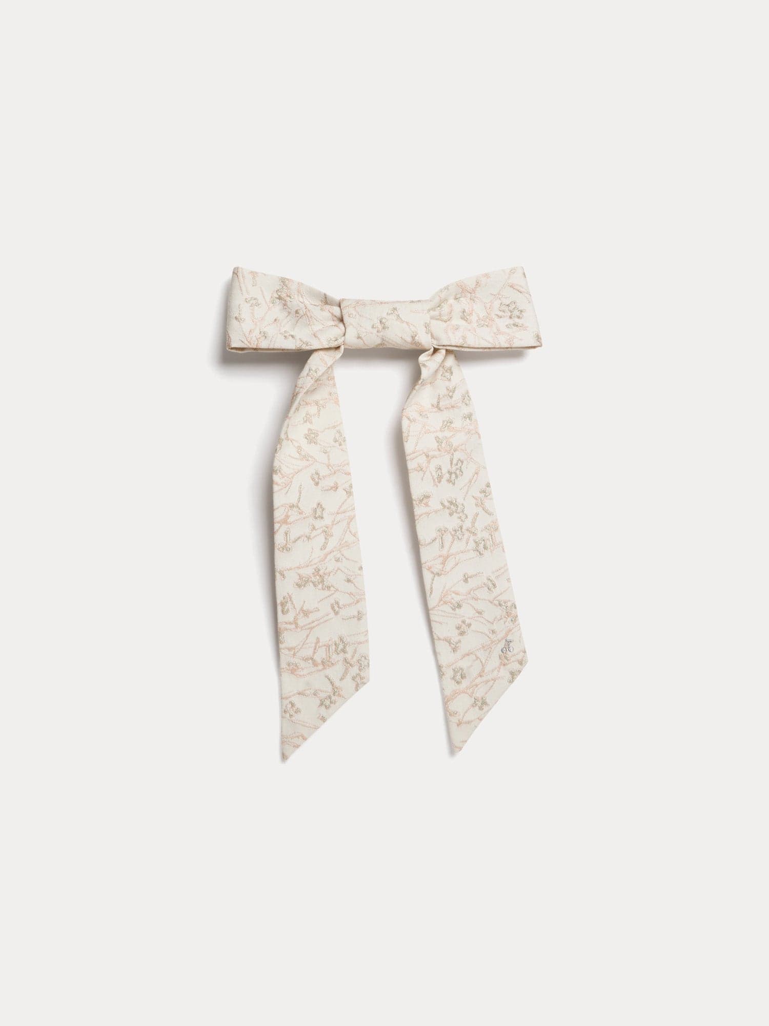 Hand-embroidered Domina barrette