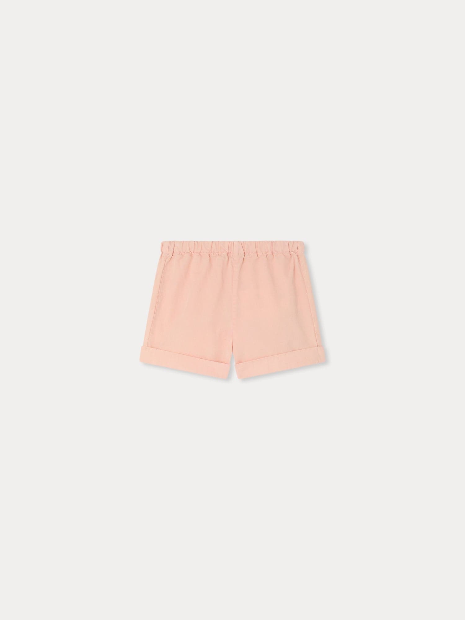 Ecady tea rose shorts in organic cotton