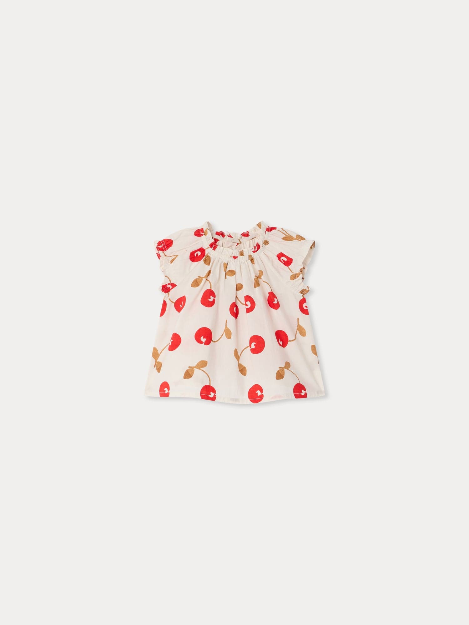 Grace blouse in organic cotton poplin