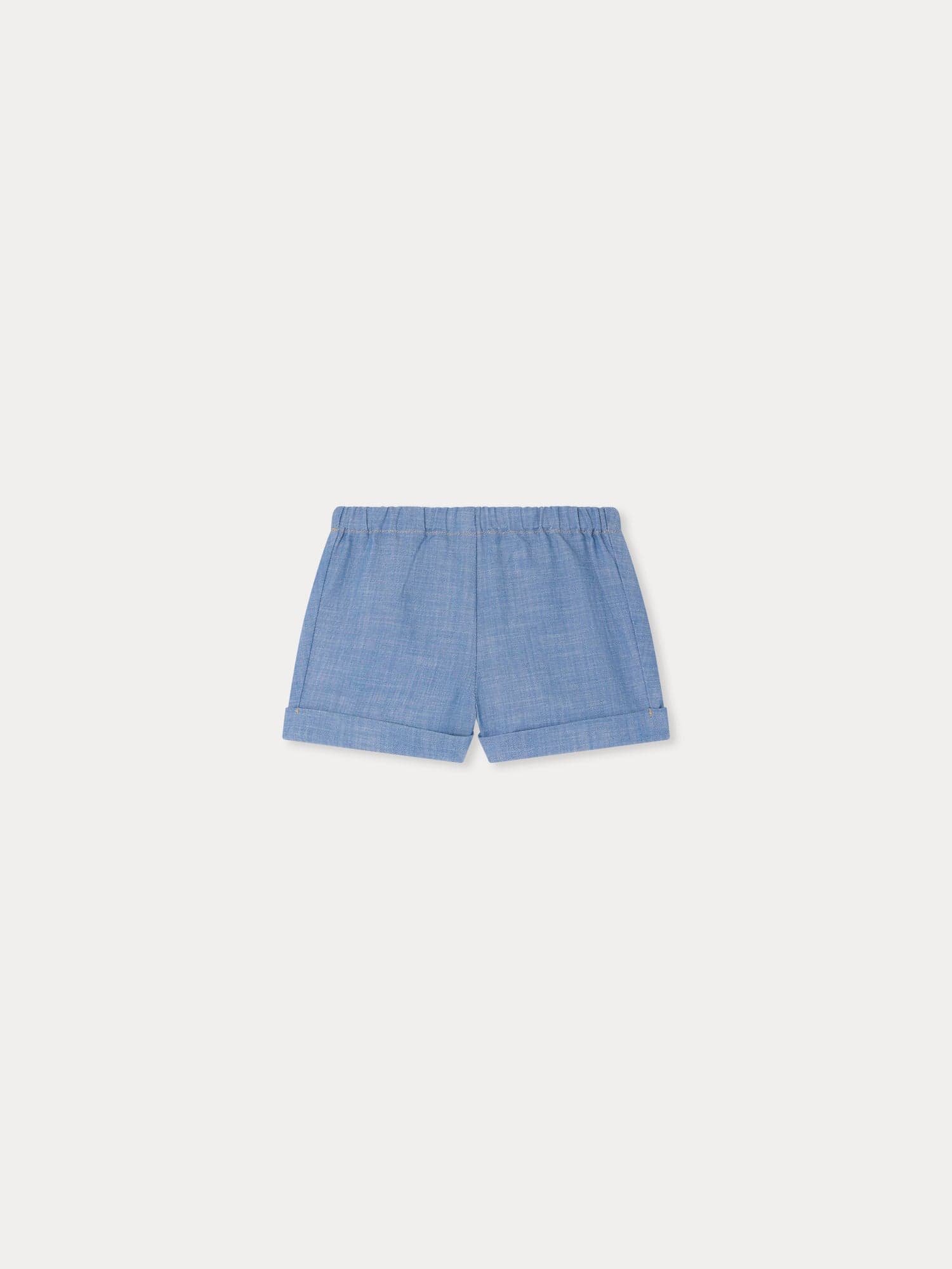 Ecady blue shorts in organic cotton