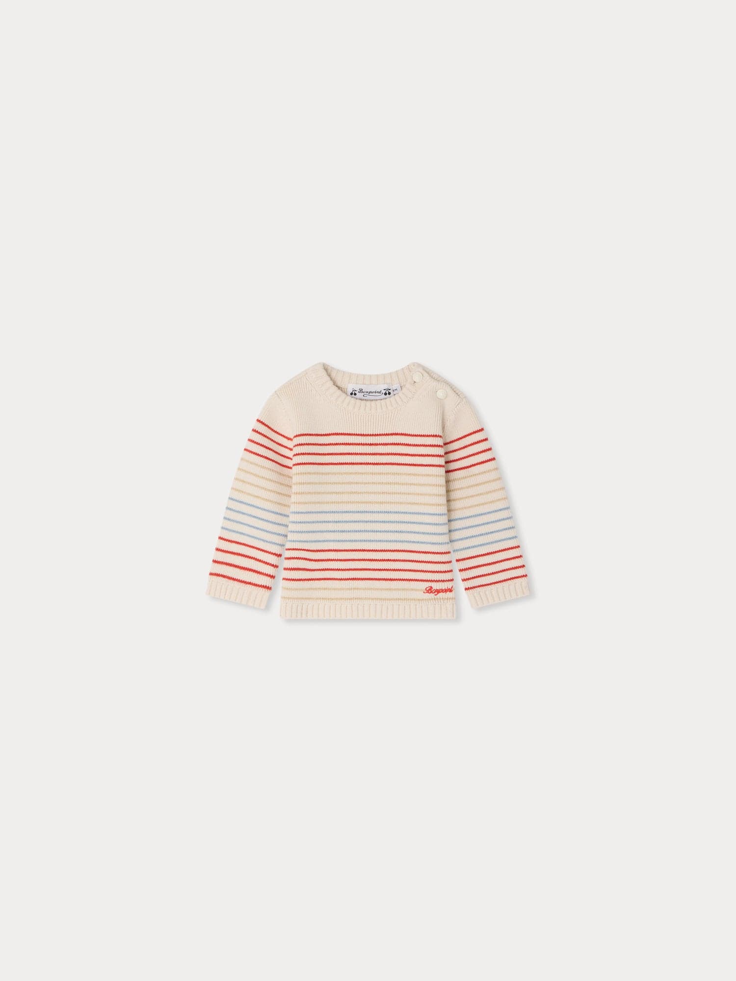 Aleksi sweater in cotton and cashmere