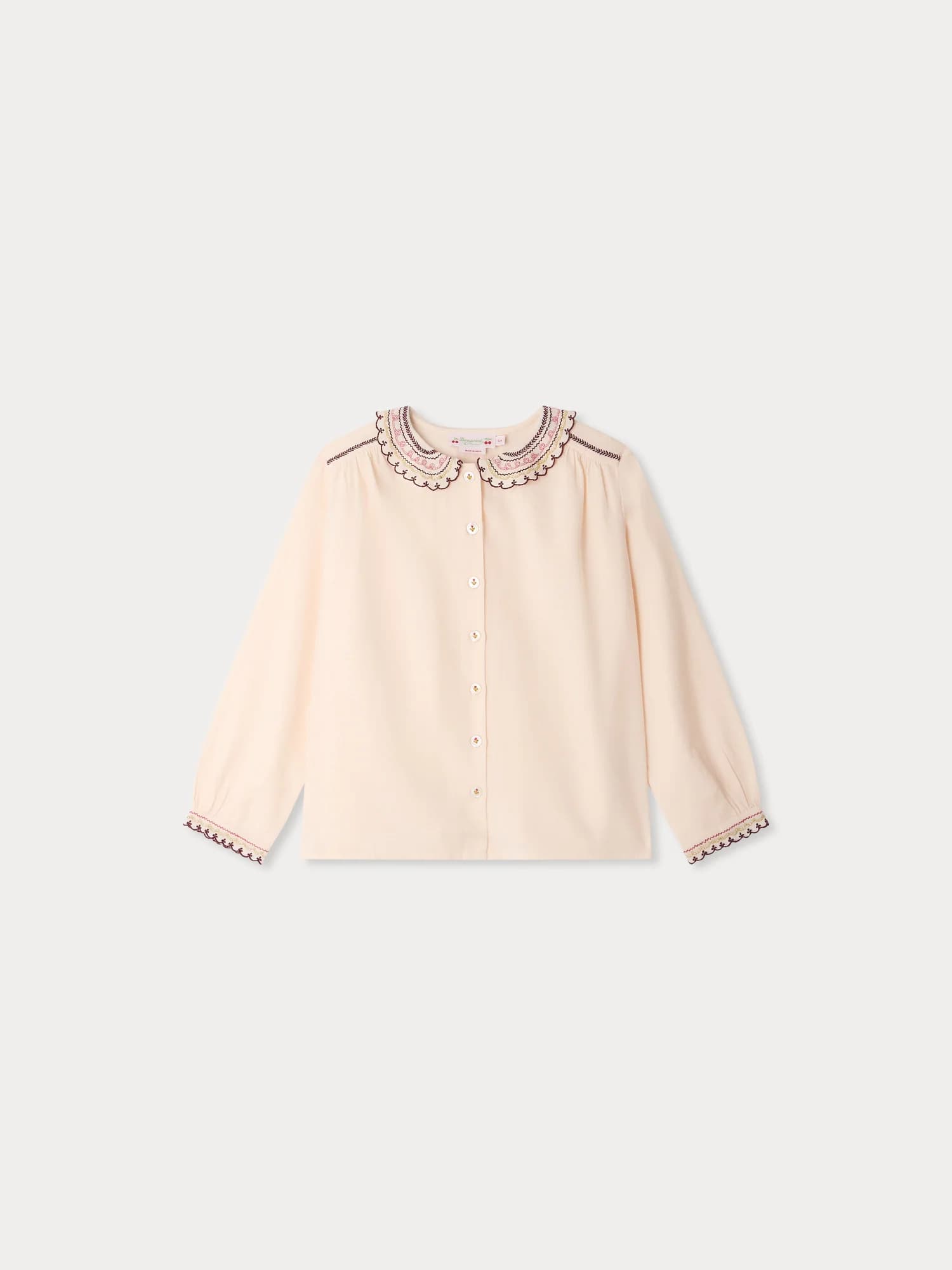 Malah blouse in organic cotton twill