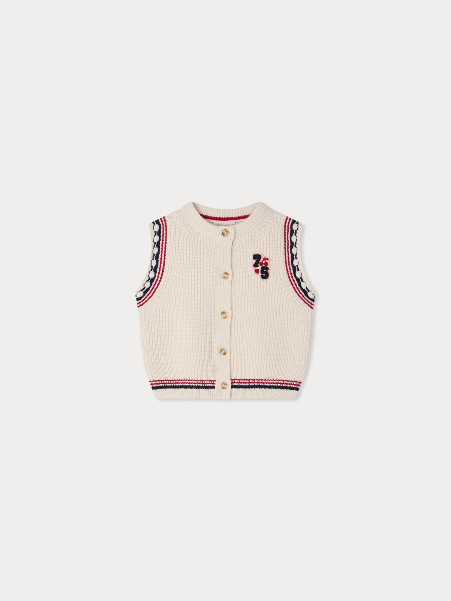 Mona sleeveless cardigan