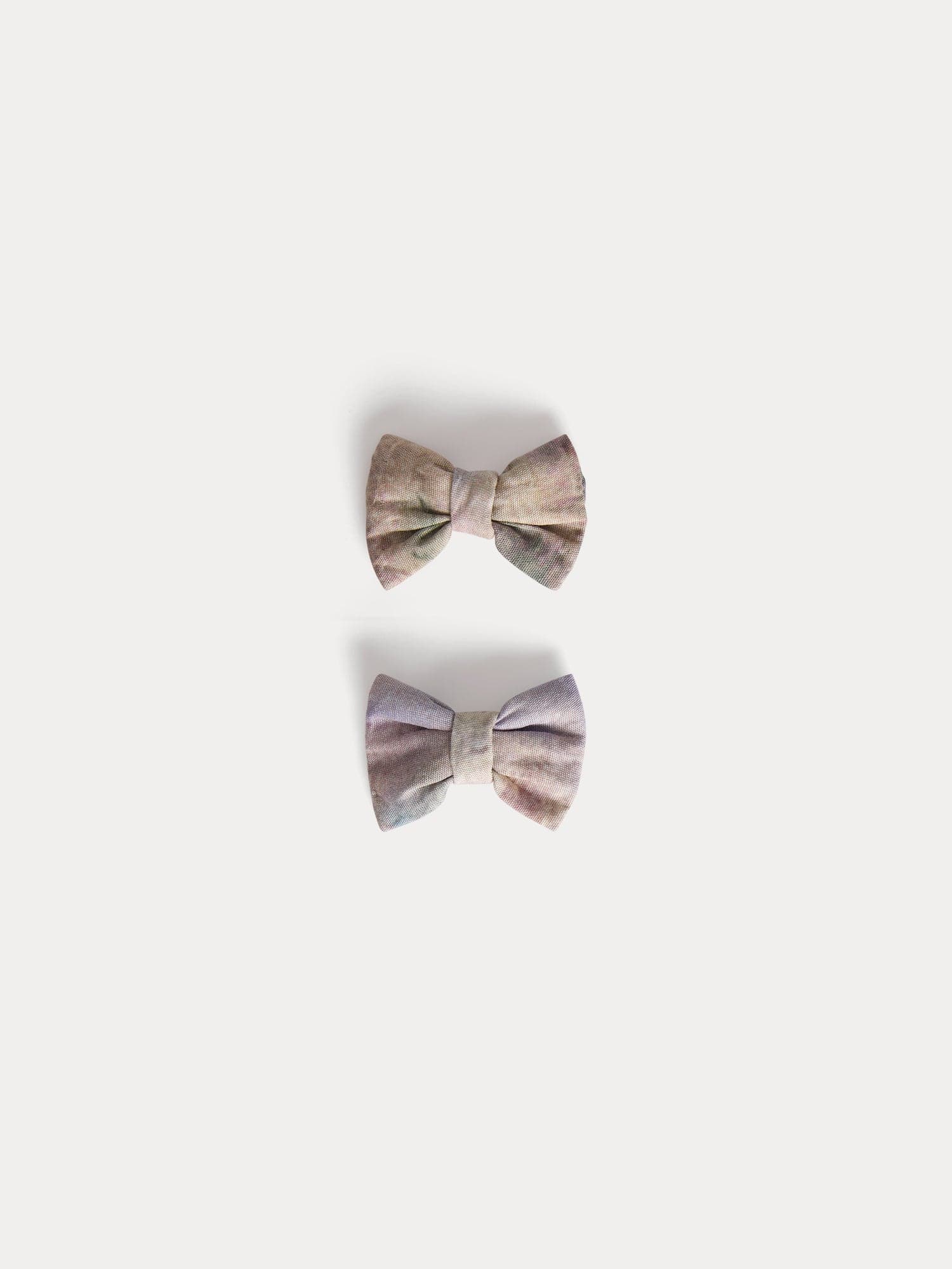 Bonpoint x MoMA Miniclic hair clips in organic cotton