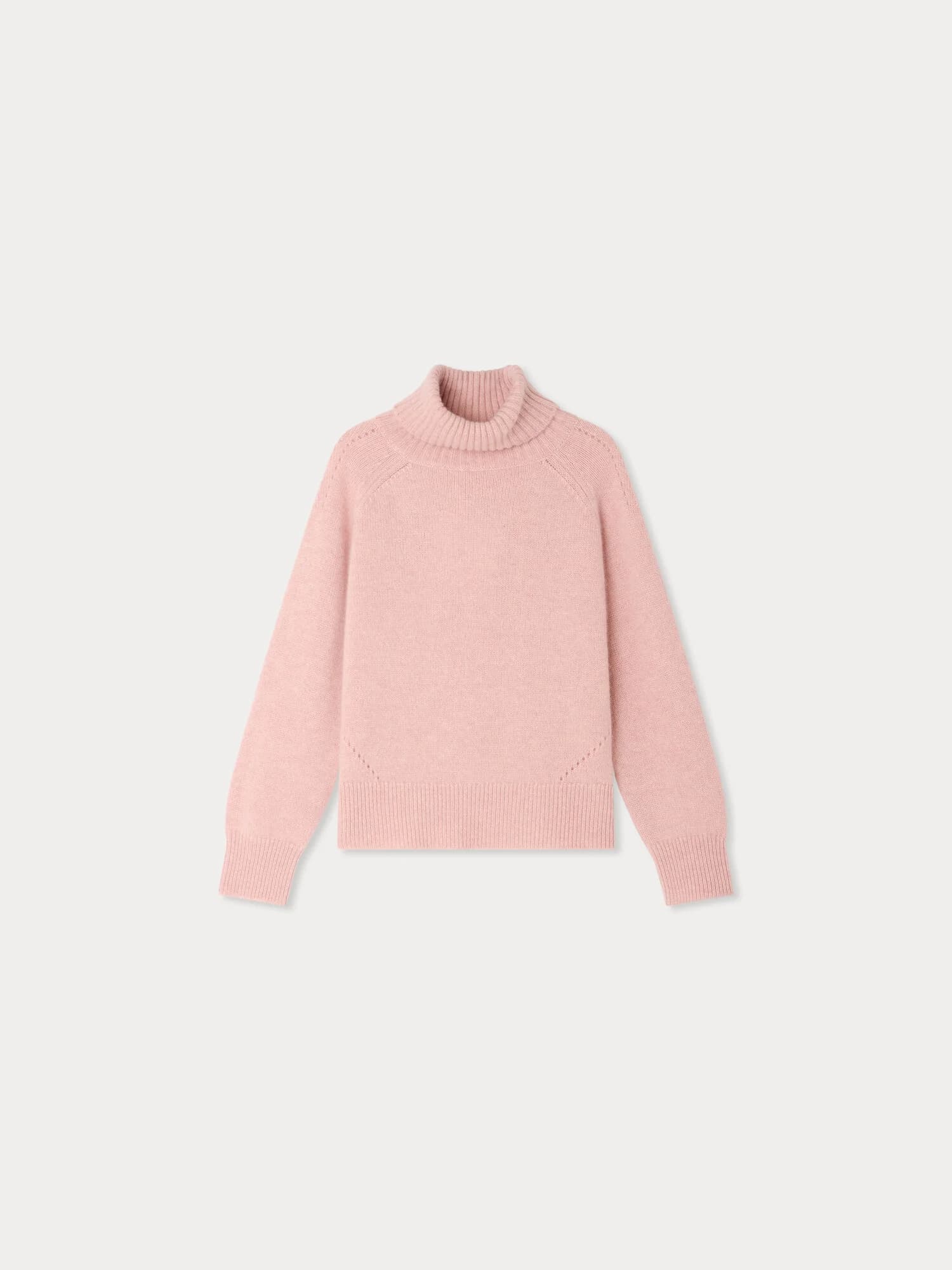 Jelisea roll-neck jumper in wool and cashmere