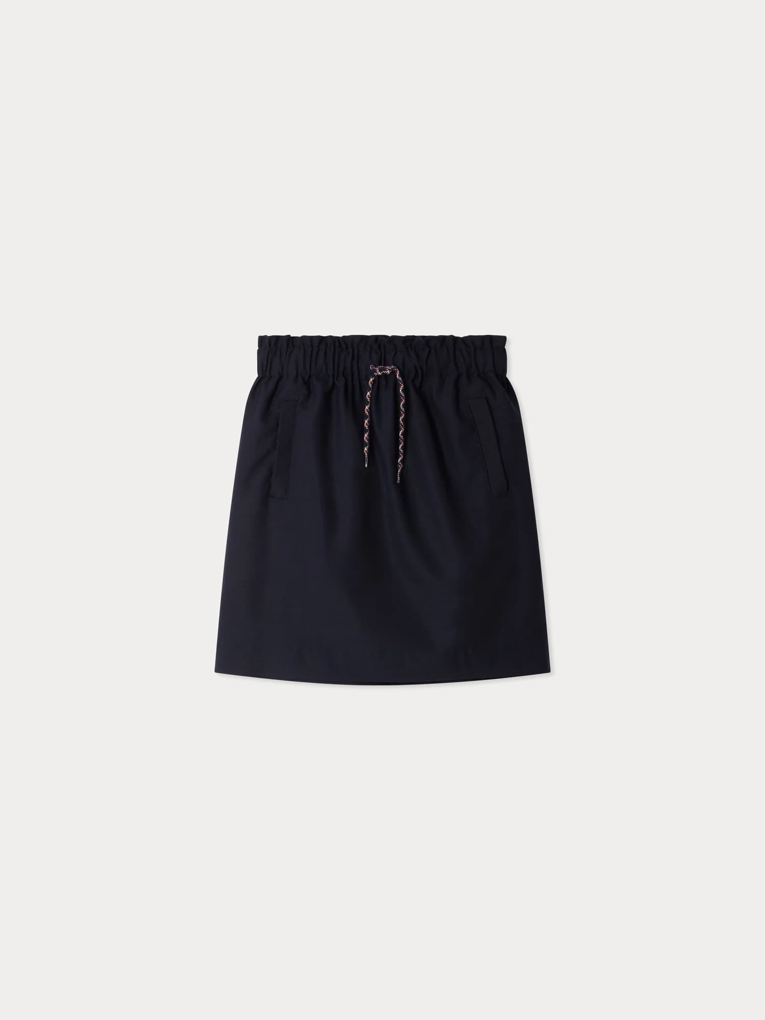 Minna navy skirt with multicoloured lacing