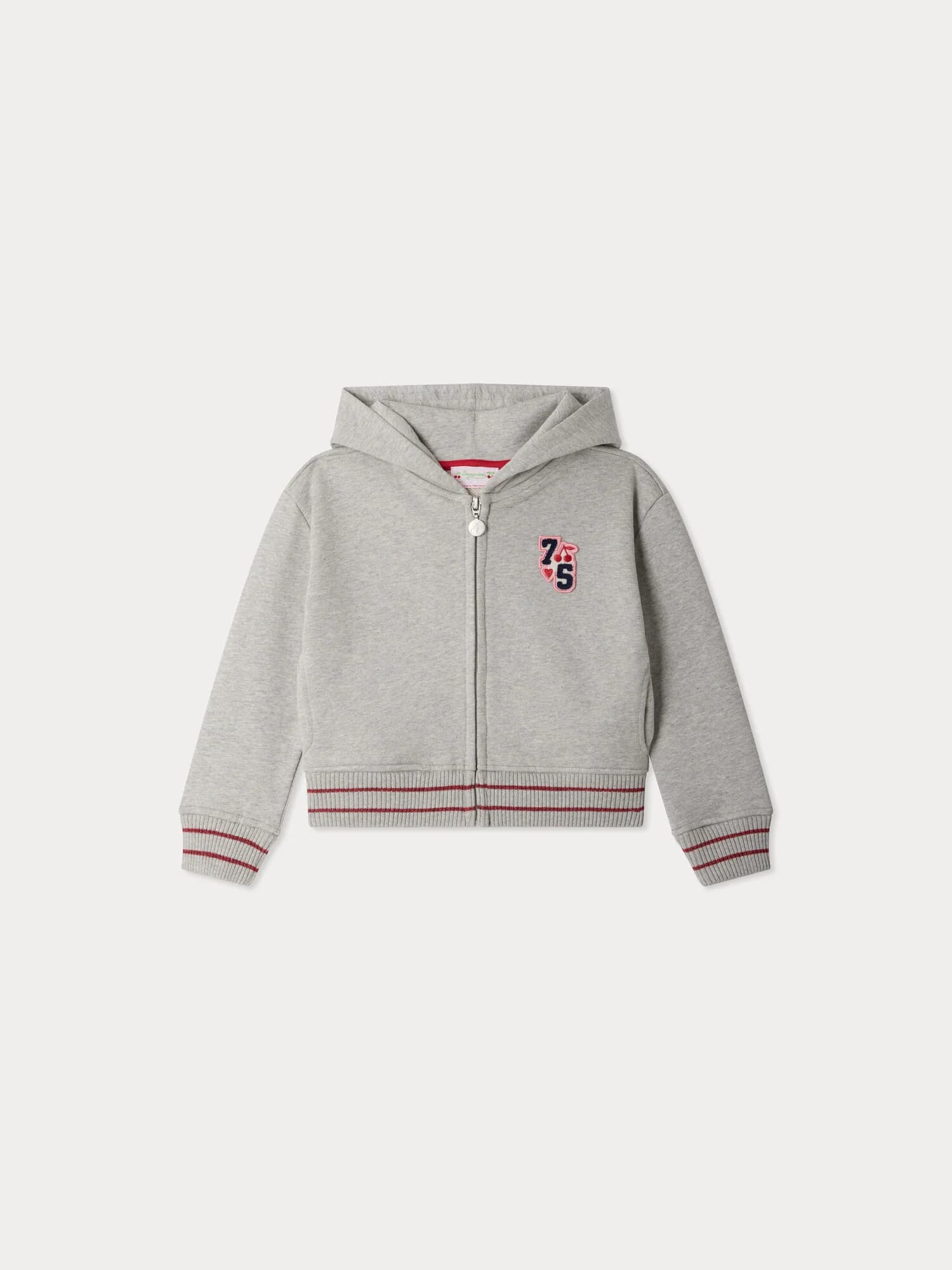 Marnie zip-up sweatshirt in organic cotton