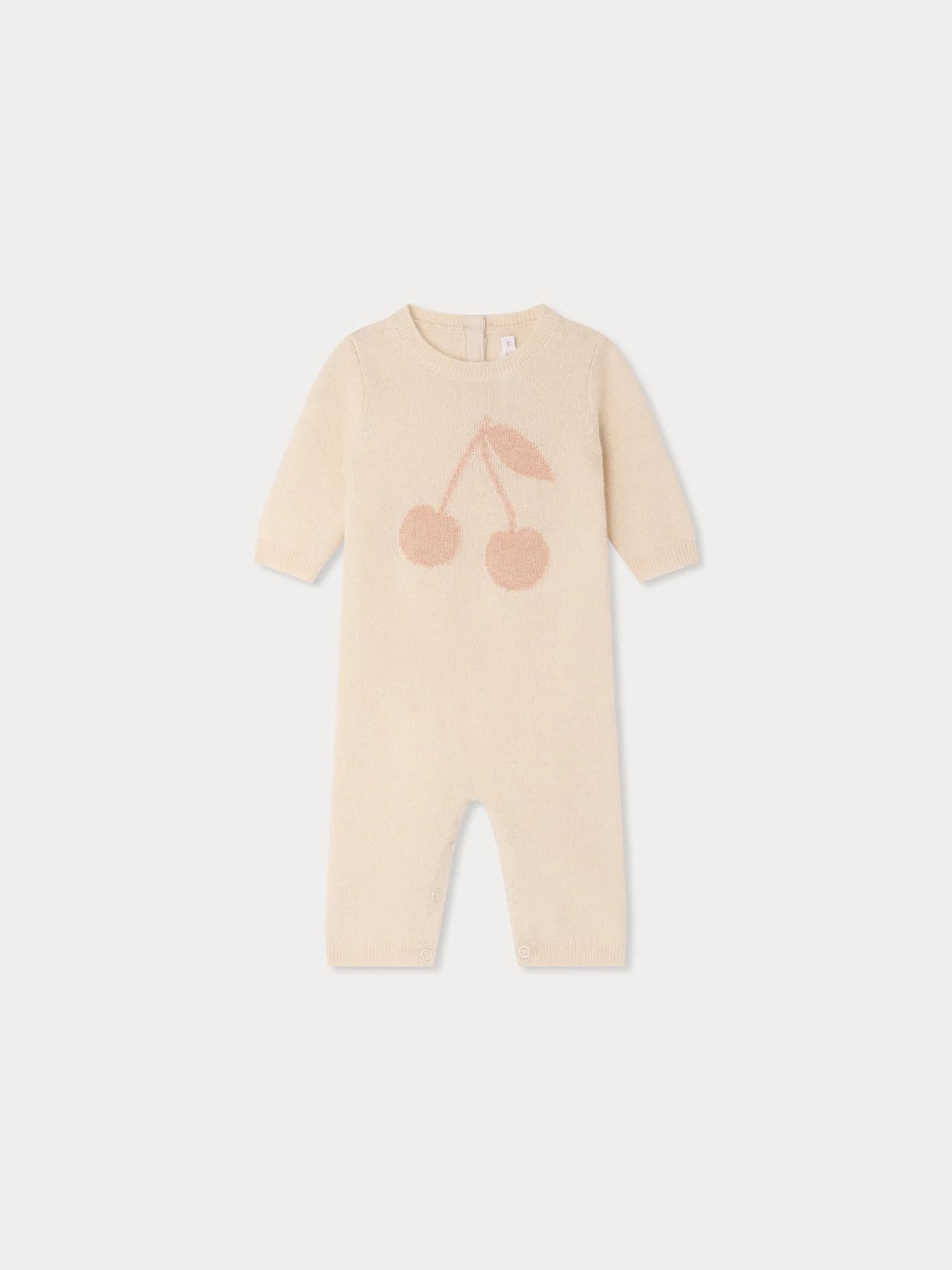 Jumpsuit Tilouana with cherry in cashmere