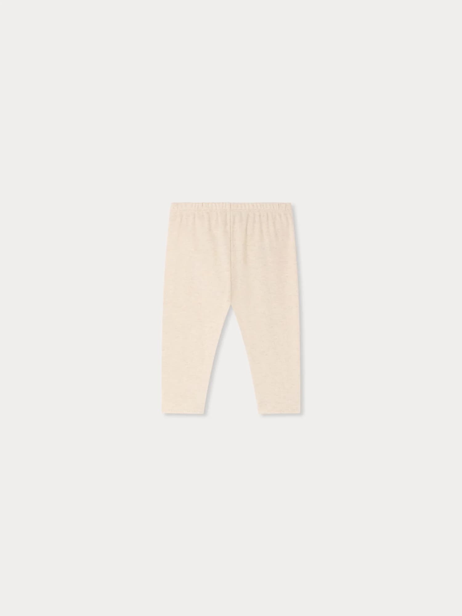Andy baby beige leggings in organic cotton